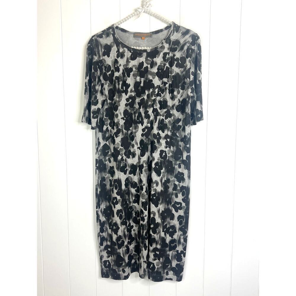 Andrea Saletto Permanente Collection Brazil Couture Floral Midi Dress Size Large